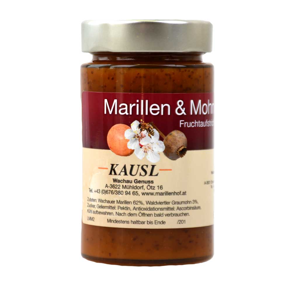 Marille Und Mohn Fruchtaufstrich 270g Online Kaufen