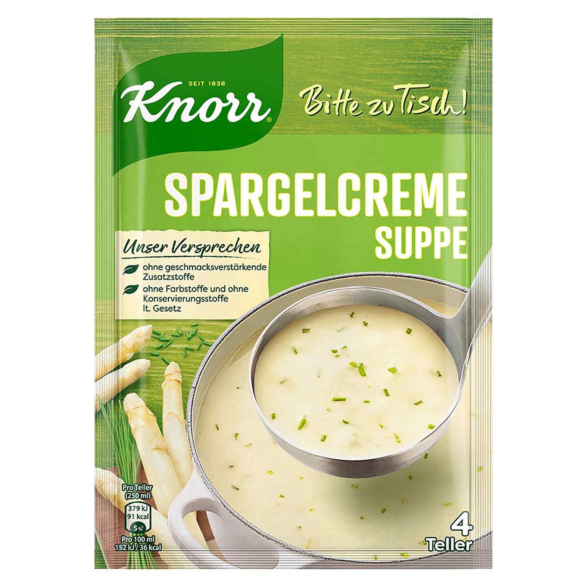 Buy Knorr Please to the table! Asparagus cream soup - 78g online