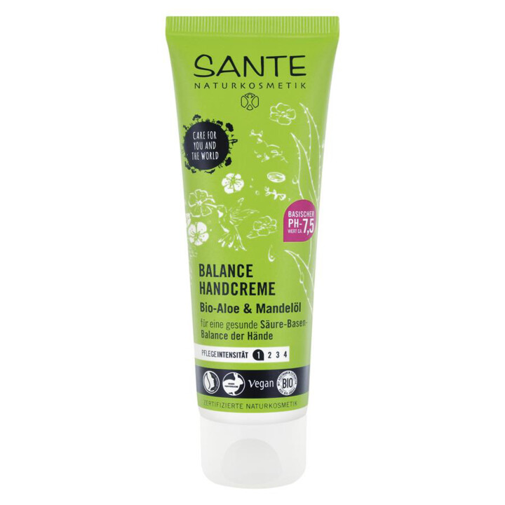 Organic balance shower out acid protects against natural soothes balance almond - aloe healthy skin the - 200ml gel -base - of Sante drying cosmetics