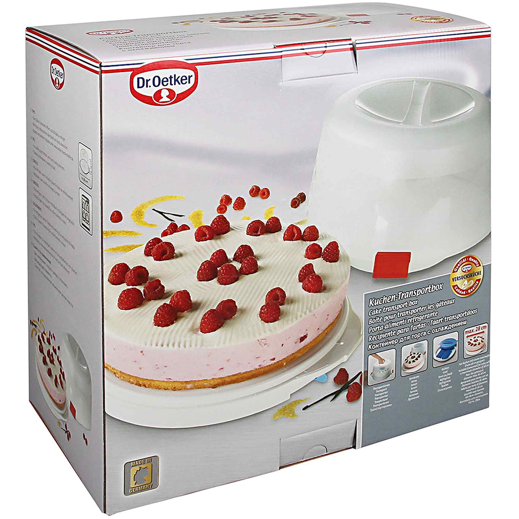 6 Pack Clear Plastic 8 inch Cake Boxes with Window Holder Carrier with Gold  Lid for Packaging, 8 x 8 x 6 in. - Walmart.com