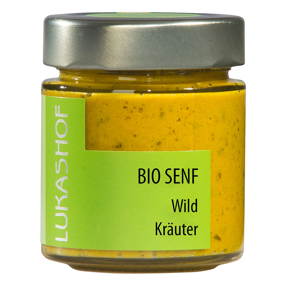 Bio Wildkräuter Senf 130g online kaufen