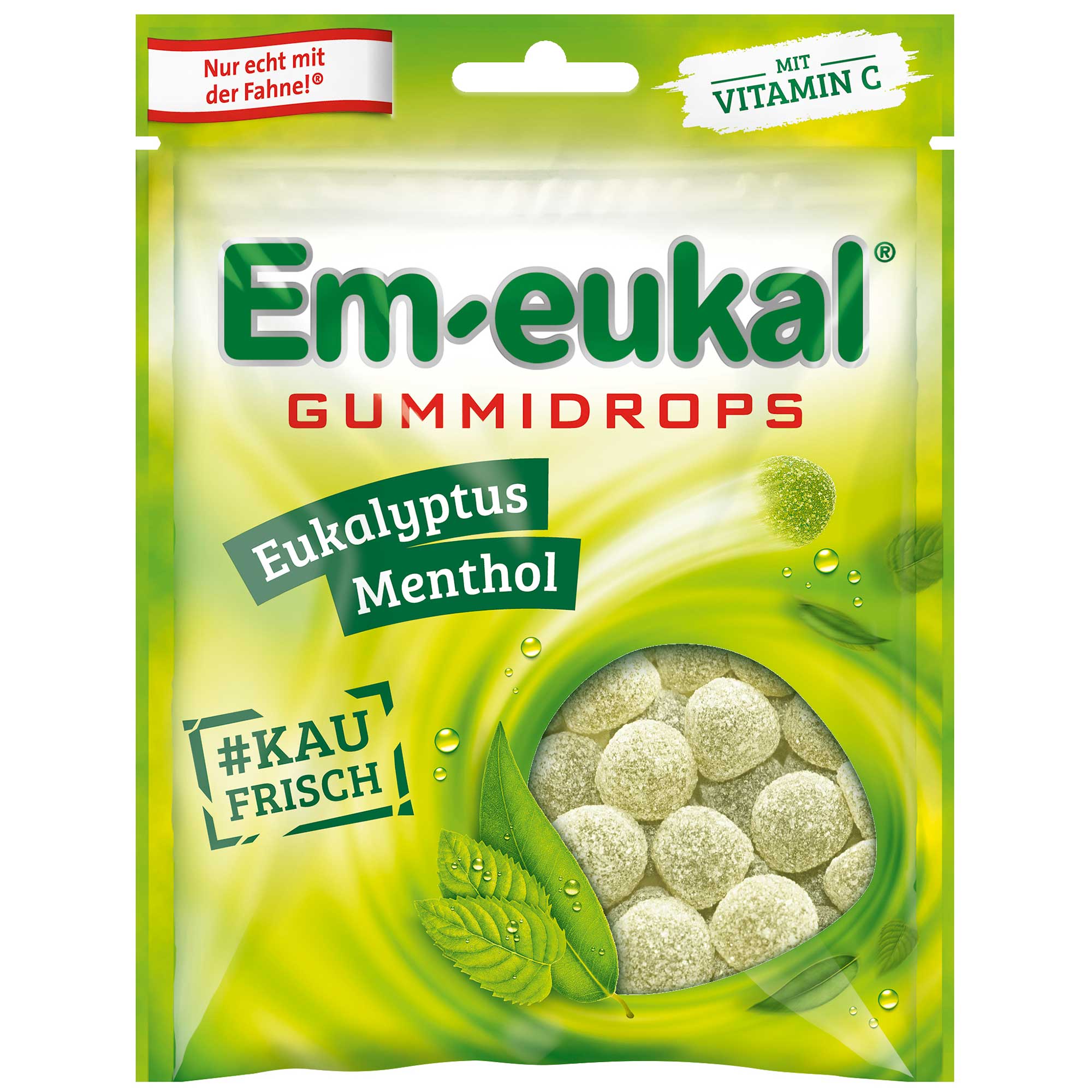 Em-eukal Gummidrops mit ätherischen Ölen Eukalyptus-Menthol 90g online ...